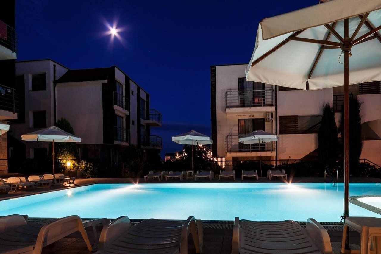 New Line Village Apartments Sunny Beach Buitenkant foto